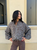 Berna giubbotto Leopard