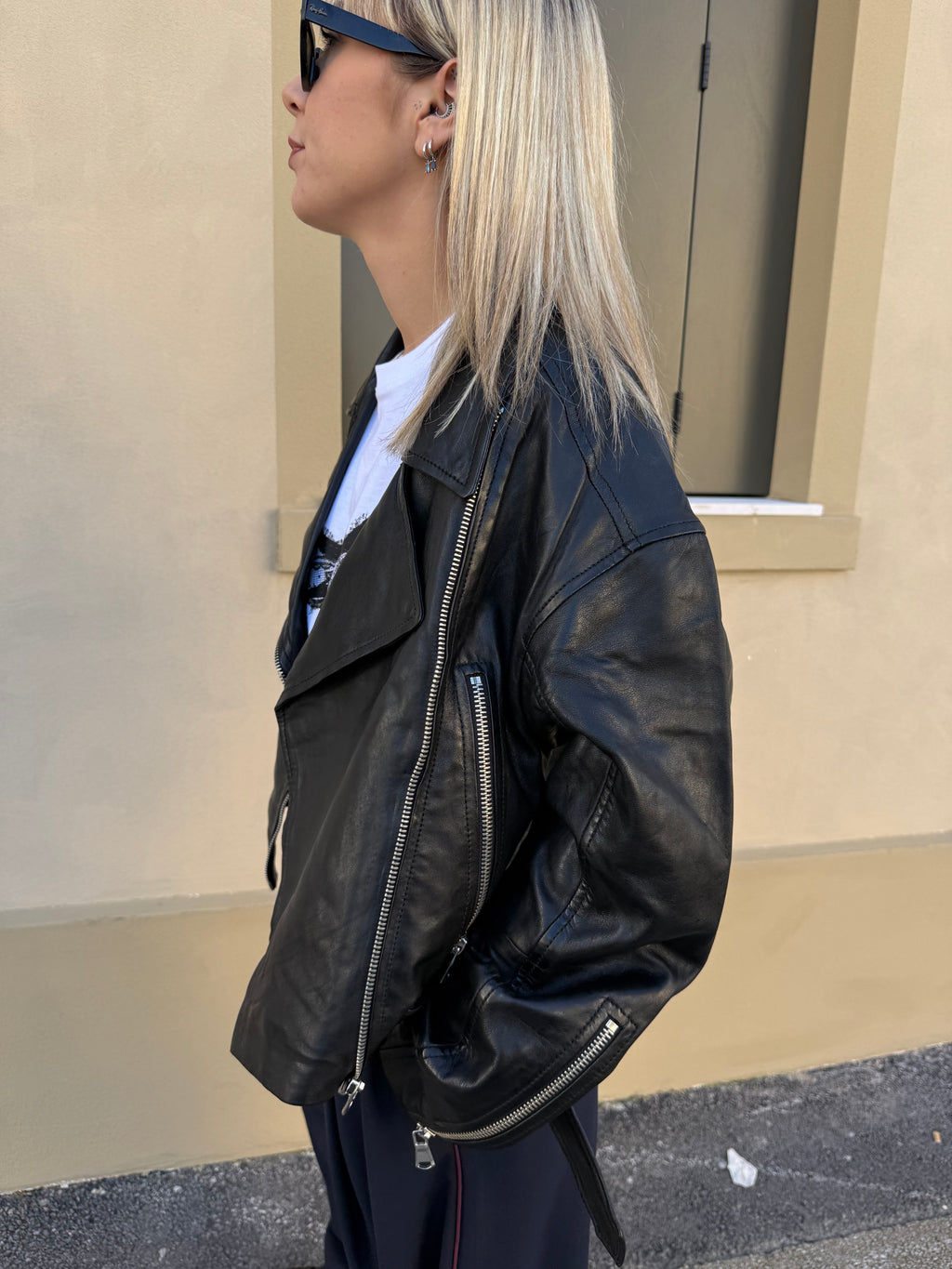 Chiodo in pelle