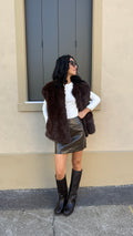 Grace & mila eco pelliccia gilet